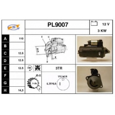 PL9007 SNRA Стартер