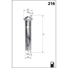 ELE6020 MECAFILTER Топливный фильтр