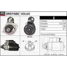 DRS7480 DELCO REMY Стартер