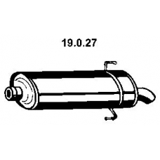 19.0.27 EBERSPACHER Глушитель выхлопных газов конечный