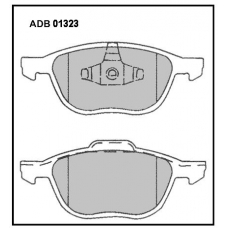 ADB01323 Allied Nippon Тормозные колодки