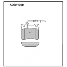 ADB11060 Allied Nippon Тормозные колодки