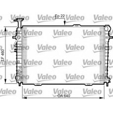 735542 VALEO Радиатор, охлаждение двигателя