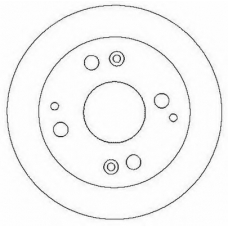 562282BC BENDIX Тормозной диск