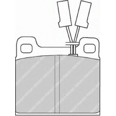 T0610388 RAMEDER Комплект тормозных колодок, дисковый тормоз