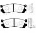 IBR-1305 IPS Parts Комплект тормозных колодок, дисковый тормоз