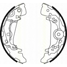 8100 43017 TRISCAN Комплект тормозных колодок