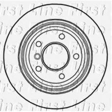FBD1904 FIRST LINE Тормозной диск