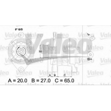 437200 VALEO Генератор