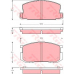 GDB954 TRW Комплект тормозных колодок, дисковый тормоз