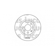 DF2748 TRW Тормозной диск