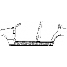 8105103 VAN WEZEL Накладка порога