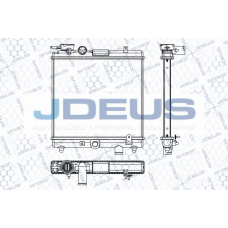 RA0250031 JDEUS Радиатор, охлаждение двигателя