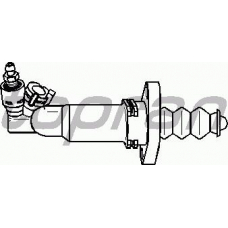108 389 TOPRAN Рабочий цилиндр, система сцепления