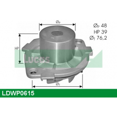 LDWP0615 TRW Водяной насос