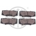 12602 OPTIMAL Комплект тормозных колодок, дисковый тормоз