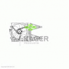 32-2418 KAGER Вентилятор, охлаждение двигателя