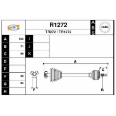 R1272 SNRA Приводной вал