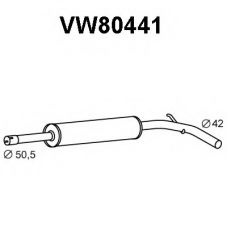 VW80441 VENEPORTE Предглушитель выхлопных газов