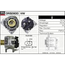 DRB2600N DELCO REMY Генератор