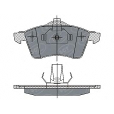SP 286 SCT Комплект тормозных колодок, дисковый тормоз