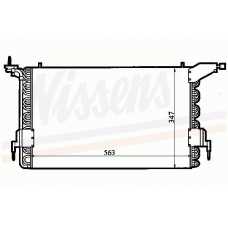 94200 NISSENS Конденсатор, кондиционер