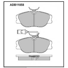 ADB11058 Allied Nippon Тормозные колодки