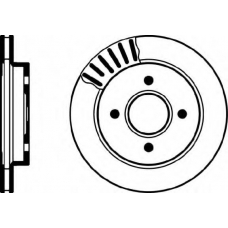 51027PRO PAGID Тормозной диск