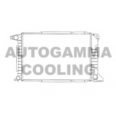102092 AUTOGAMMA Радиатор, охлаждение двигателя