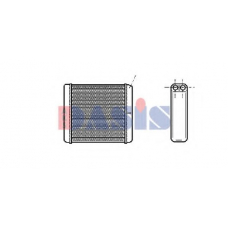 159170N AKS DASIS Теплообменник, отопление салона