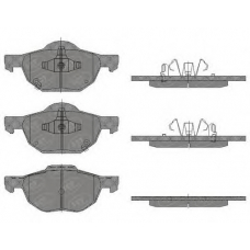 SP 447 SCT Комплект тормозных колодок, дисковый тормоз