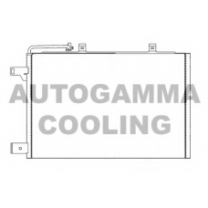 104110 AUTOGAMMA Конденсатор, кондиционер