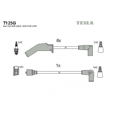 T125G TESLA Комплект проводов зажигания