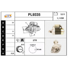 PL9335 SNRA Стартер