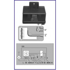 132085 HITACHI Реле, система накаливания