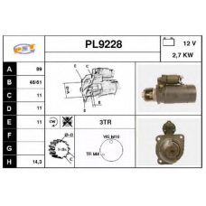 PL9228 SNRA Стартер