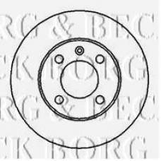 BBD4168 BORG & BECK Тормозной диск