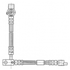 FHY3180 FERODO Тормозной шланг