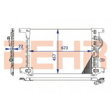 7500192 BEHR Condenser