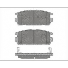 SP 636 SCT Комплект тормозных колодок, дисковый тормоз