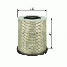 F 026 400 207 BOSCH Воздушный фильтр