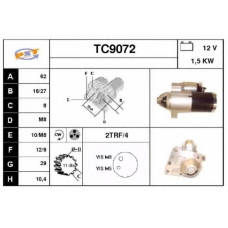 TC9072 SNRA Стартер