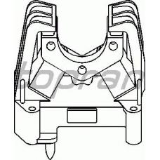 205 137 TOPRAN Подвеска, двигатель