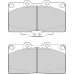 FD6976A NECTO Комплект тормозных колодок, дисковый тормоз