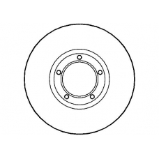 NBD029 NATIONAL Тормозной диск