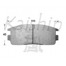 FK9063 KAISHIN Комплект тормозных колодок, дисковый тормоз