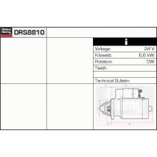 DRS8810 DELCO REMY Стартер