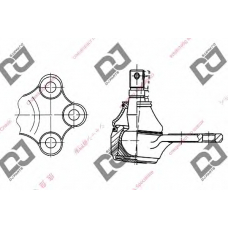 DB1250 DJ PARTS Несущий / направляющий шарнир