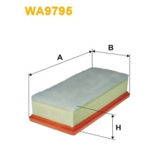 WA9795 WIX Воздушный фильтр