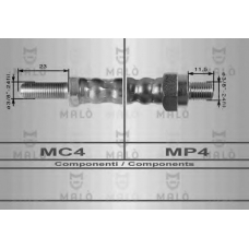 8025 Malo Тормозной шланг